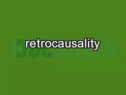 retrocausality
