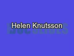 Helen Knutsson