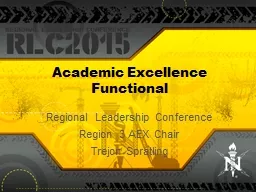Academic Excellence Functional