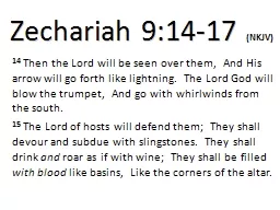 Zechariah 9:14-