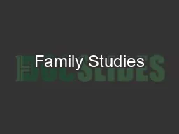 Family Studies