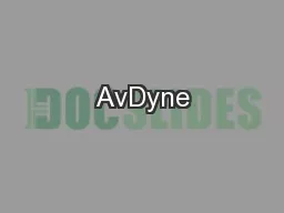 AvDyne