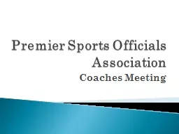 Premier Sports Officials Association