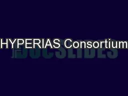 HYPERIAS Consortium