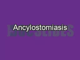 Ancylostomiasis