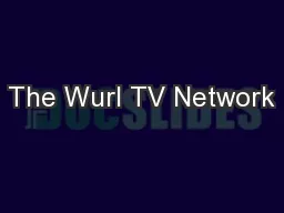 The Wurl TV Network