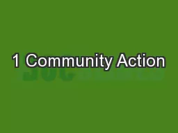 1 Community Action