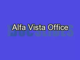 Alfa Vista Office