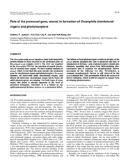 INTRODUCTION The Drosophila peripheral nervous system