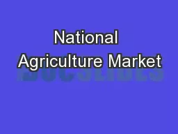 National Agriculture Market