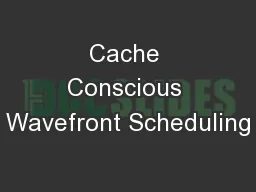 Cache Conscious Wavefront Scheduling