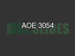 AOE 3054
