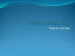 Textual