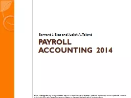 Payroll accounting 2014