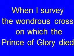 PPT-When I survey thumbnail