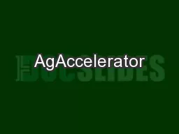 AgAccelerator