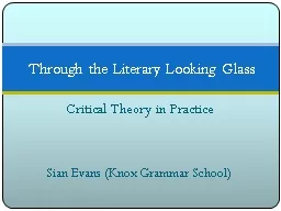 Critical Theory in Practice