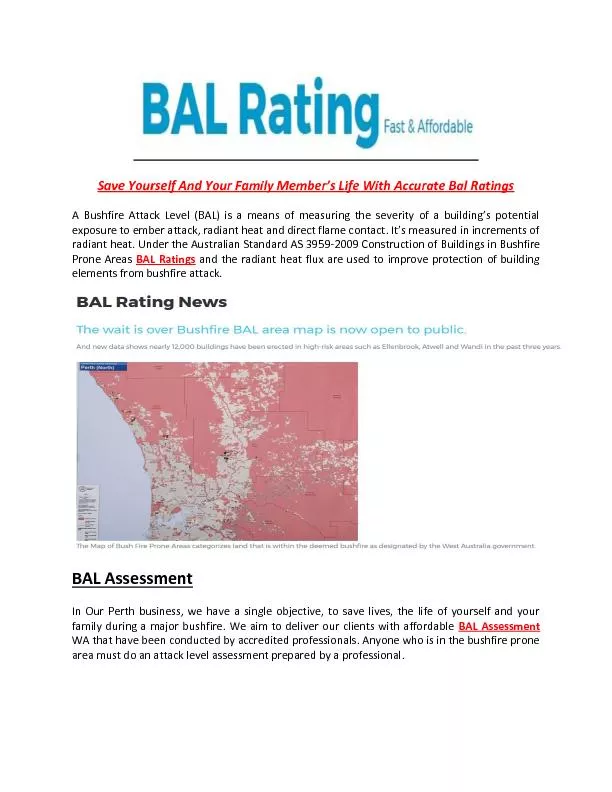 Save Yourself And Your Family Member’s Life With Accurate Bal Ratings