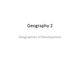 Geography 2