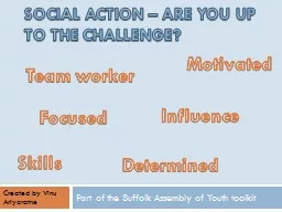 Social action – are you up to the challenge?