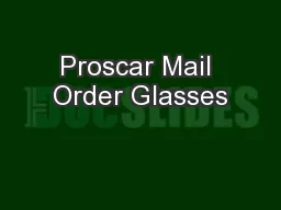 Proscar Mail Order Glasses