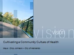 Cultivating a Community Culture of Health