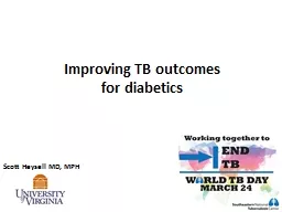 Improving TB outcomes