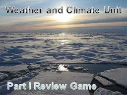Weather and Climate Unit