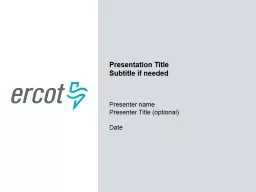 ERCOT External Web Services and Notifications