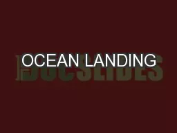 OCEAN LANDING