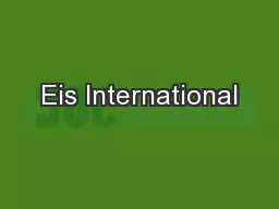Eis International
