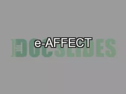 e-AFFECT