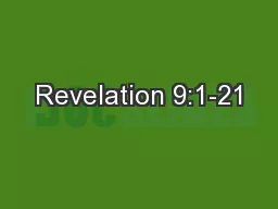Revelation 9:1-21