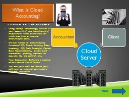 What is Cloud Accounting?