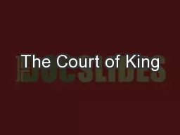 The Court of King