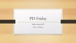 PD Friday