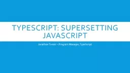 TypeScript: