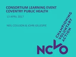 Consortium learning Event