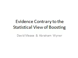 Evidence Contrary to the Statistical View of Boosting