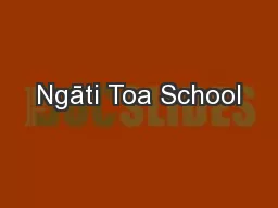 Ngāti Toa School