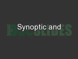Synoptic and