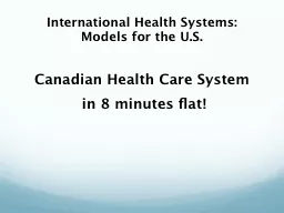 International Health Systems