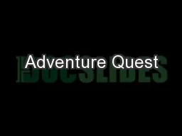 Adventure Quest