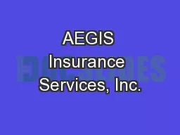 AEGIS Insurance Services, Inc.
