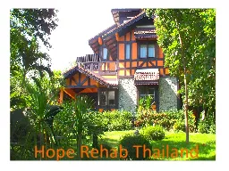 Hope Rehab Thailand