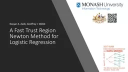 A Fast Trust Region Newton Method for Logistic Regression