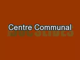 Centre Communal