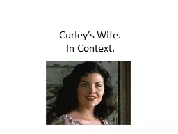 Curley’s Wife.