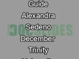 Killing Us Softly III  Previewing Guide Alexandra Sedeno December  Trinity University San Antonio Texas 