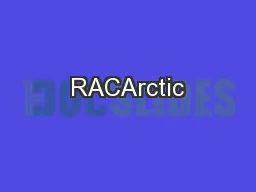 RACArctic